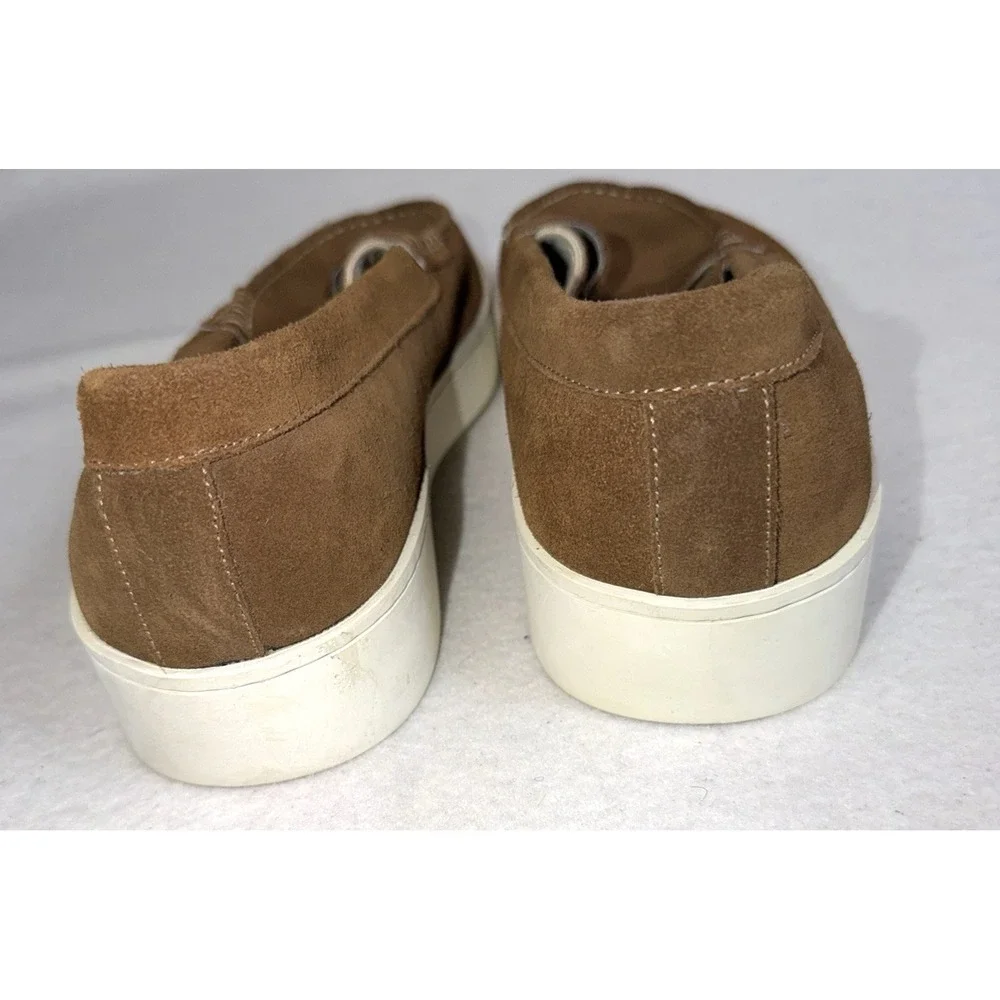 Blake McKay Ashland‎ Mens Penny Loafers Size 11.5 Brown Suede Slip On Shoes